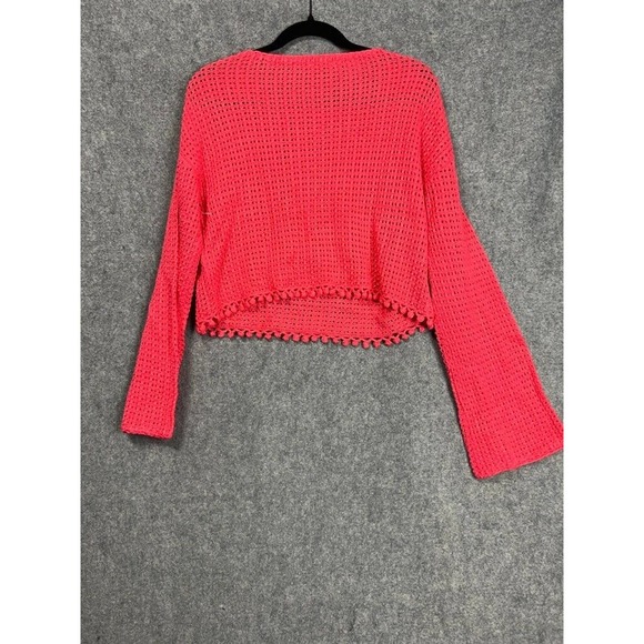 Tularosa x Revolve Sweater Women Small Pink Knit Topanga Sweater A2 - Picture 7 of 10